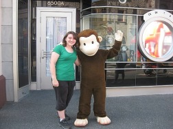 Jess and Curious George