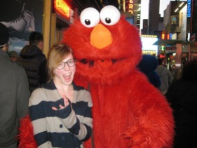 Maggie and Elmo