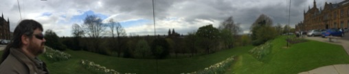 The View of Glasgow from the University Flagpole